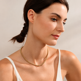 Golden Beaded 18K Necklace