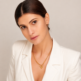 18K GOLD PLATED HEART NECKLACE