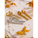 Yhpup Hot Style Stainless Steel Tassel Long Chain Drop Dangle Earrings Fashion Trendy Waterproof Daily Jewelry Gift